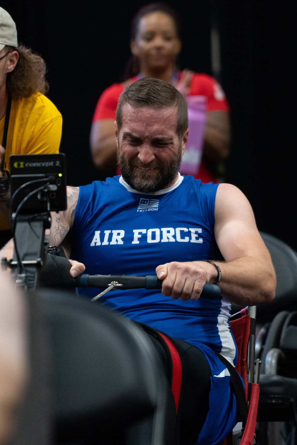2024 Warrior Games | Rowing | Team Air Force | TSgt Justin Wolfe (ret)
