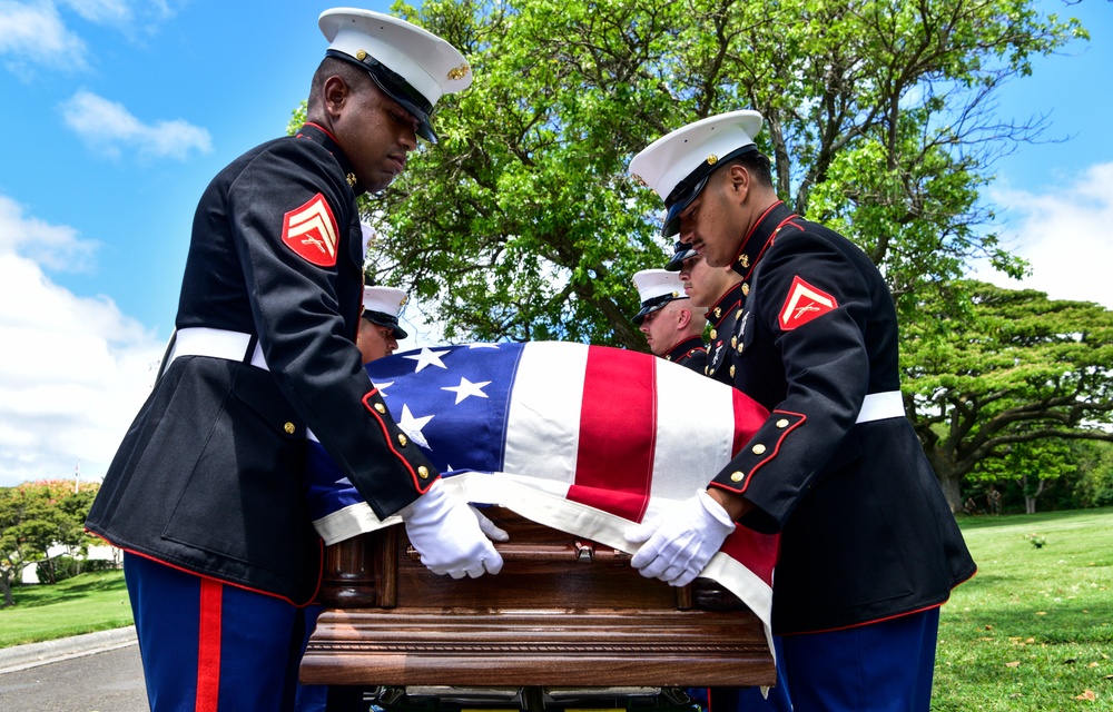 1st Lt. Hugh Fricks Interment Ceremony