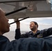 George Washington Sailors conduct maintenance on radar equipment.