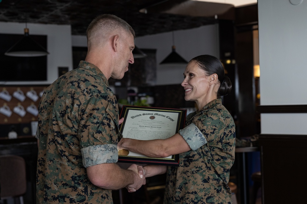 Division Commanding General Frocking Ceremony