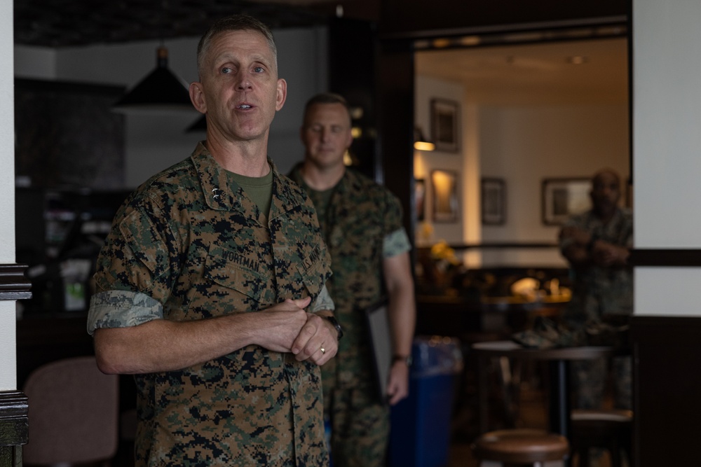 Division Commanding General Frocking Ceremony