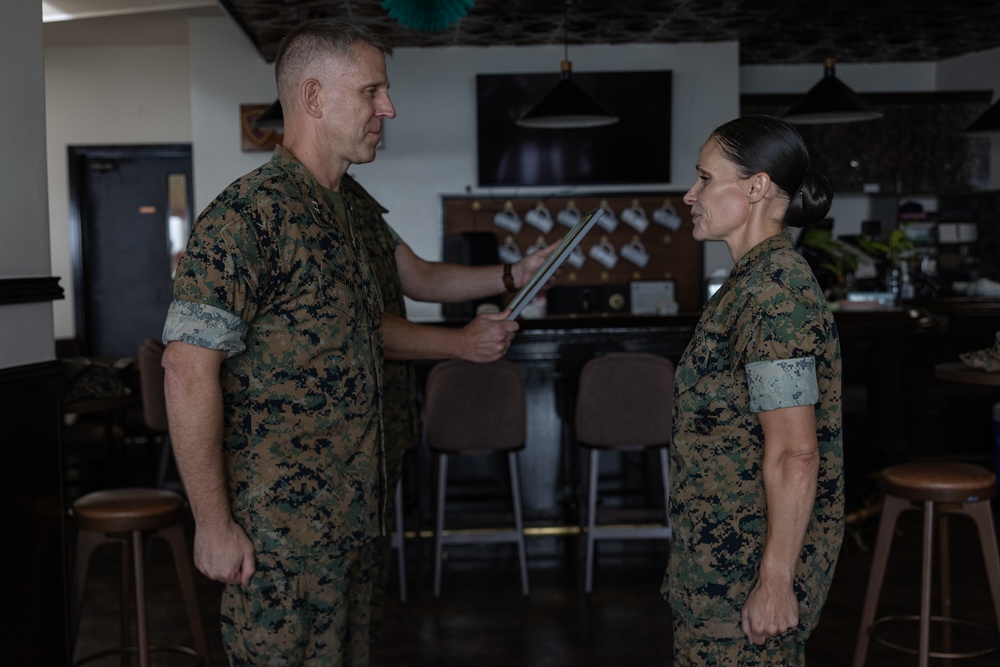 Division Commanding General Frocking Ceremony