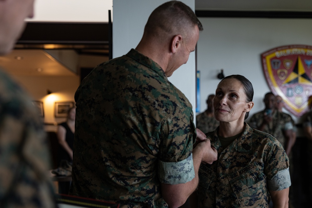 Division Commanding General Frocking Ceremony
