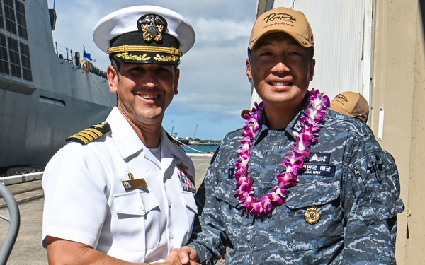 Republic of Korea Navy arrives for RIMPAC 2024
