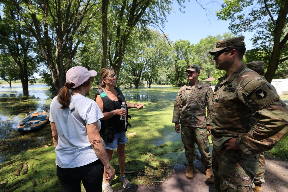 Minnesota National Guard assists in Waterville flood efforts