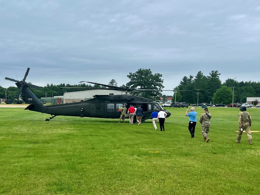 Community Leader Engagement hosted by 88th Readiness Division at Fort McCoy, Wisconsin