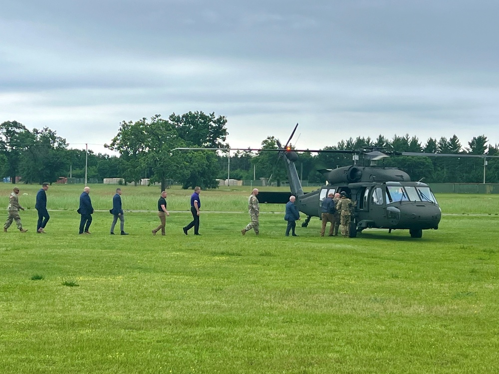 Community Leader Engagement hosted by 88th Readiness Division at Fort McCoy, Wisconsin