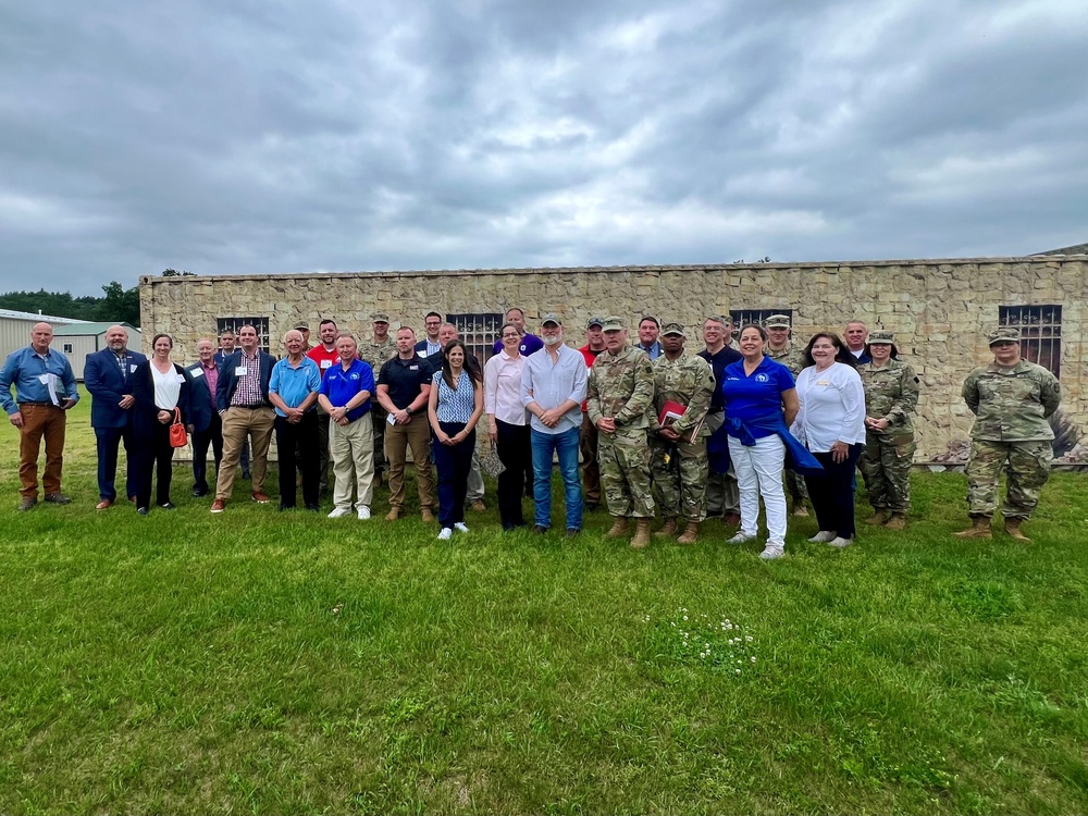 Community Leader Engagement hosted by 88th Readiness Division at Fort McCoy, Wisconsin