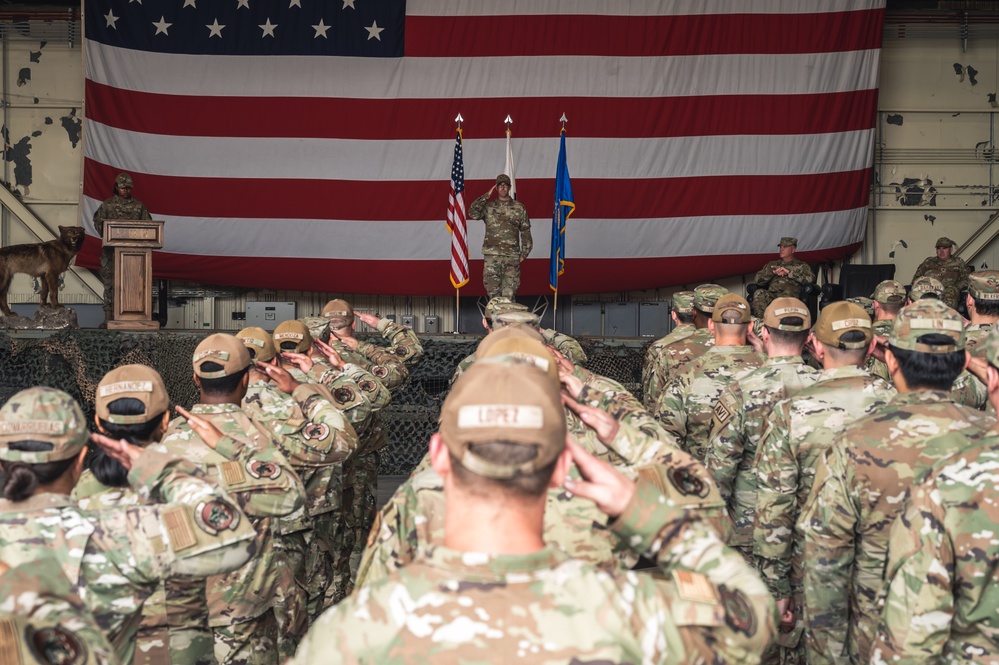 35th FGS Change of Command