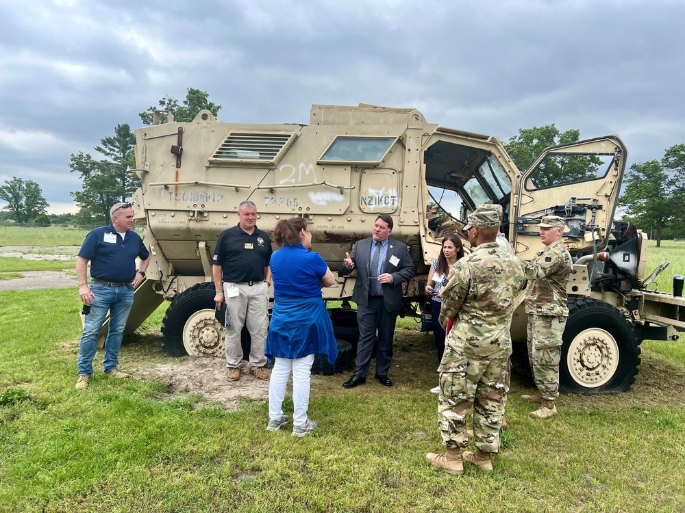 Community Leader Engagement hosted by 88th Readiness Division at Fort McCoy, Wisconsin