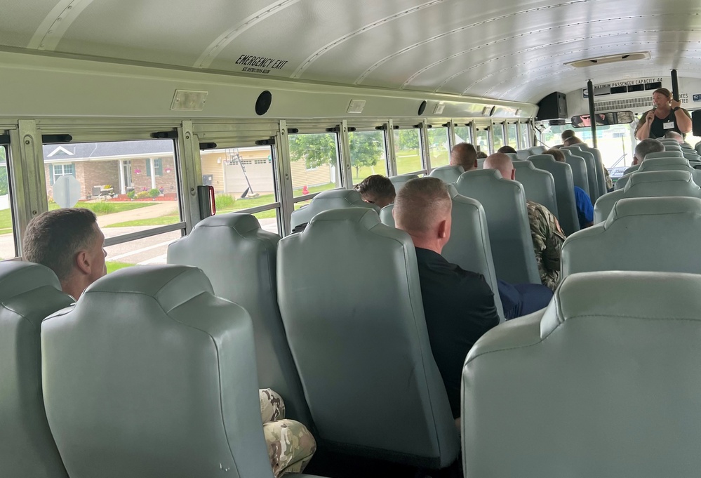 Community Leader Engagement hosted by 88th Readiness Division at Fort McCoy, Wisconsin