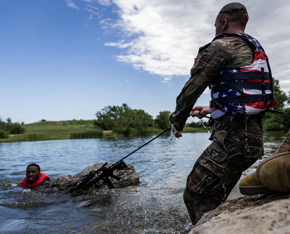 III Armored Corps Best Squad 2024 Swim Survival