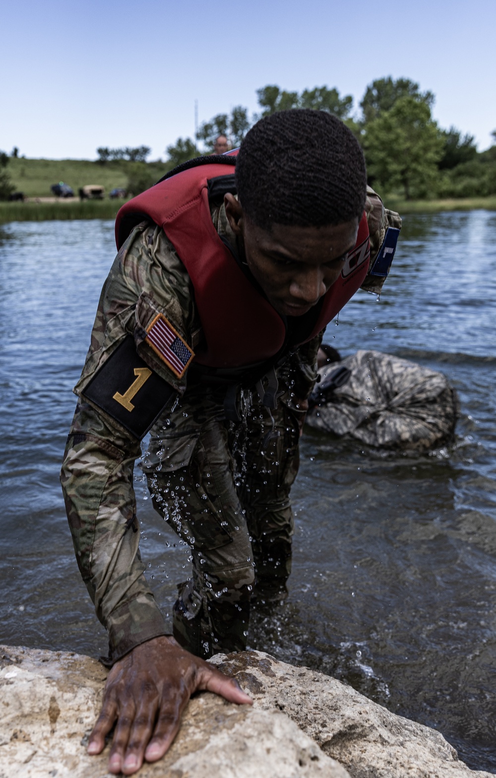 III Armored Corps Best Squad 2024 Swim Survival