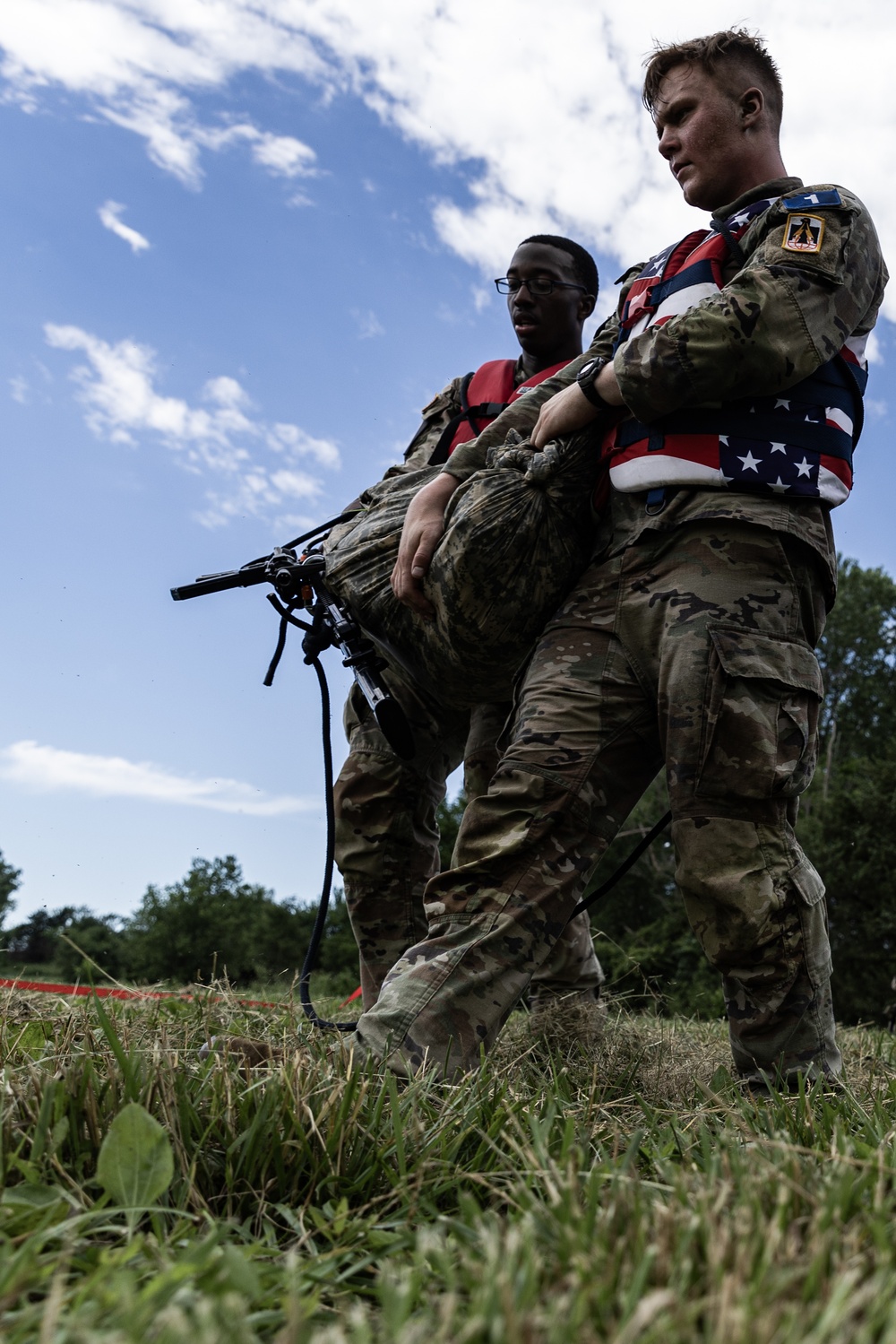 III Armored Corps Best Squad 2024 Swim Survival