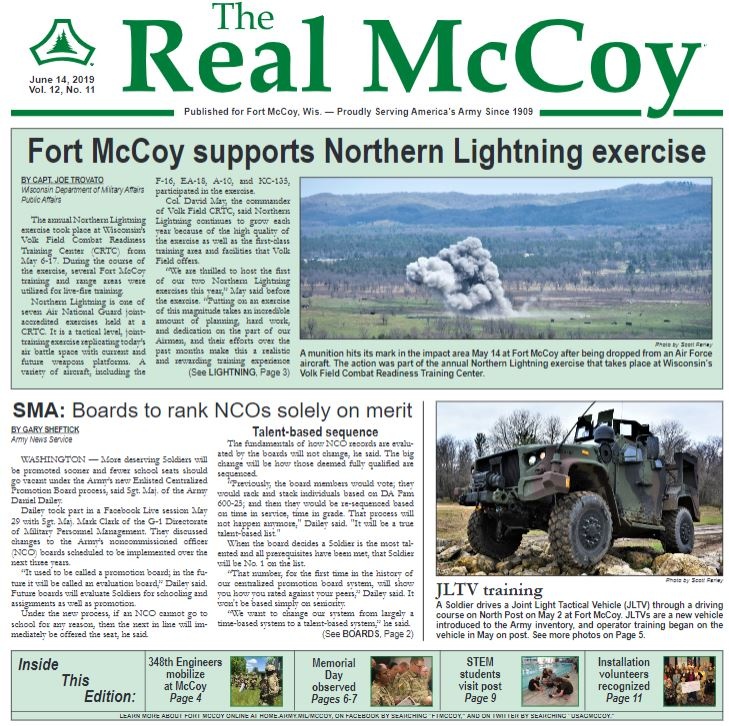 This Month in Fort McCoy History — June