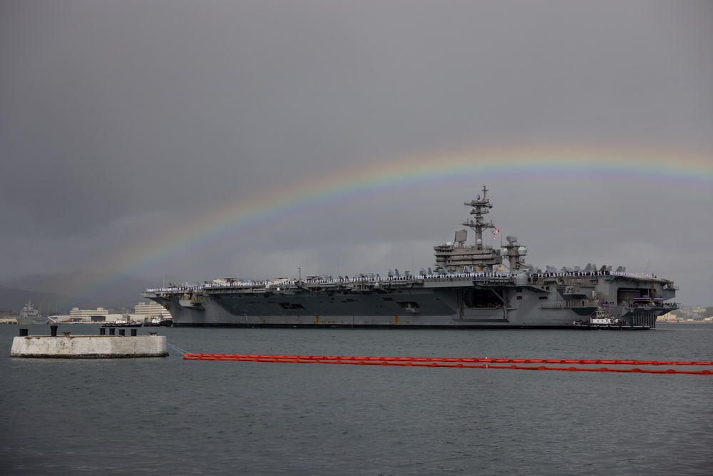 DVIDS Images USS Carl Vinson Arrives at Pearl Harbor for RIMPAC