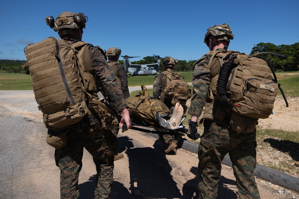 Battalion Landing Team with TRAP conducts mission for MEUX