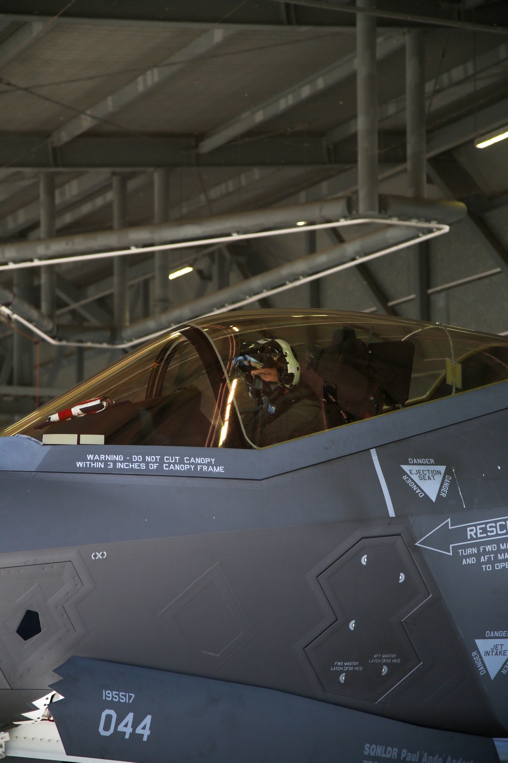 VMFA-214 leaders fly RAAF F-35A jets