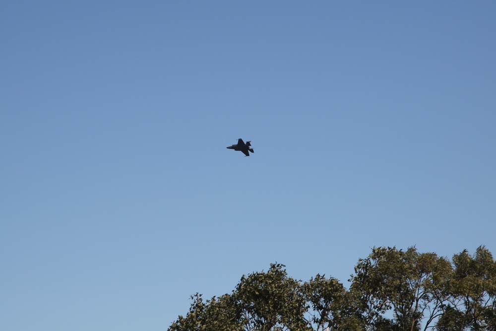 VMFA-214 leaders fly RAAF F-35A jets