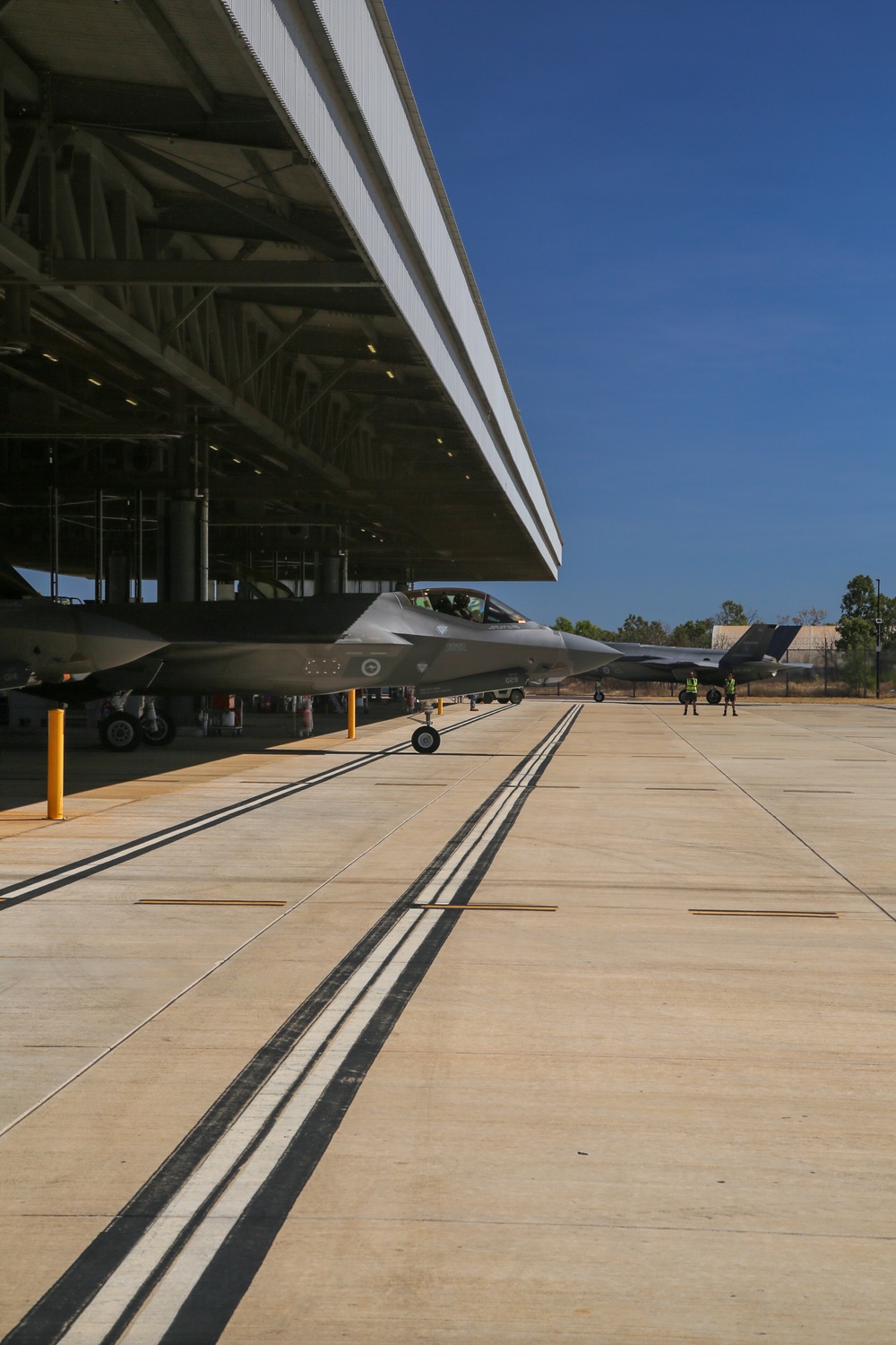 VMFA-214 leaders fly RAAF F-35A jets