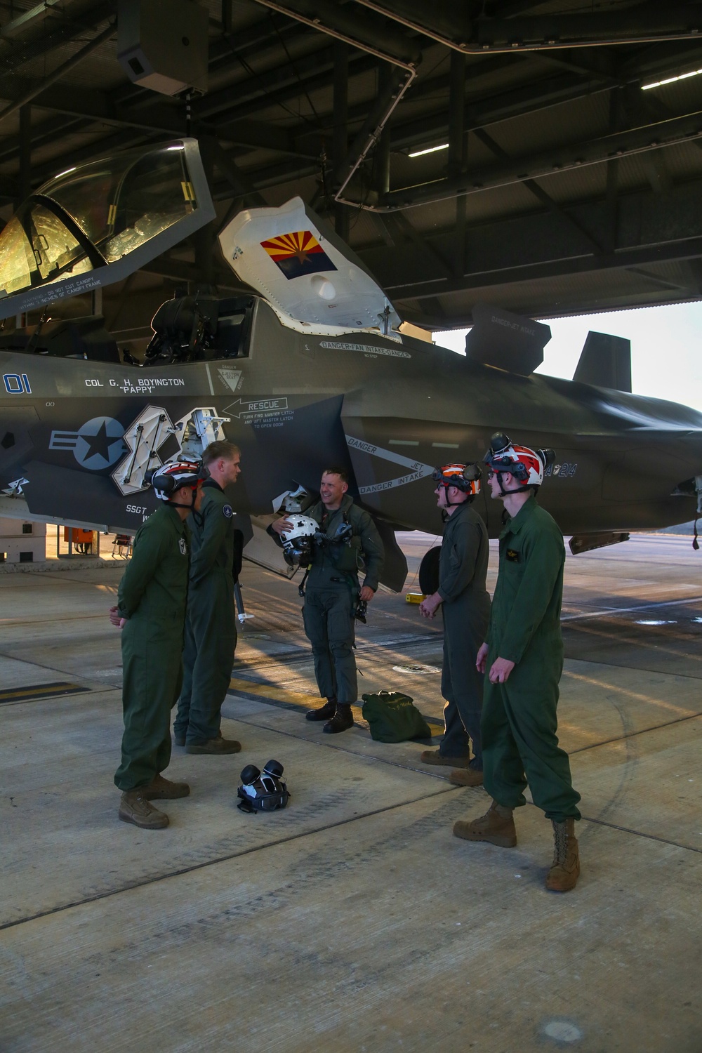 MAG-13 CO flies in Australia