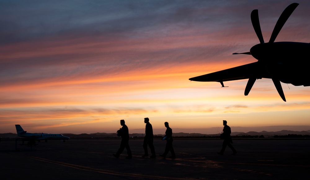 U.S. Navy and Air Force special operations personnel complete routine training in the Republic of Korea