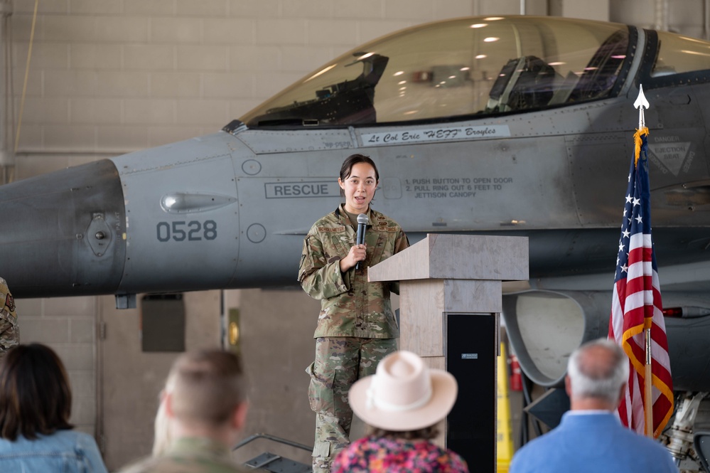 35th FS 2024 change of command