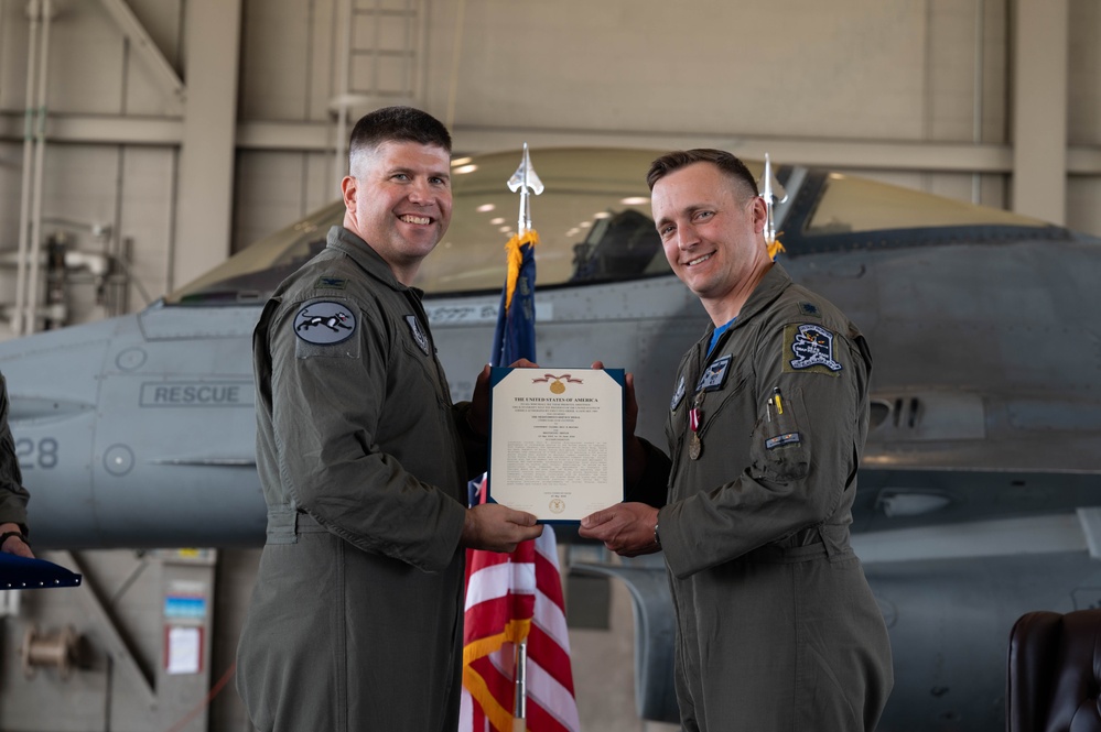 35th FS 2024 change of command