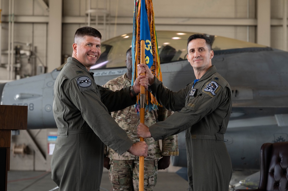 35th FS 2024 change of command