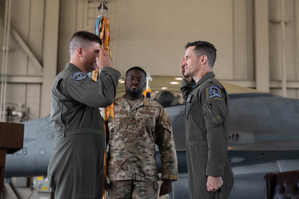 35th FS 2024 change of command