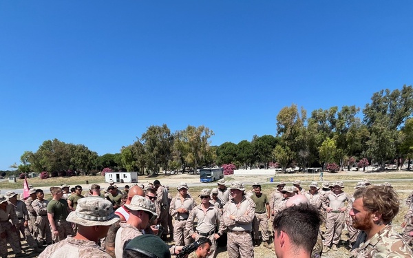 U.S. Marines, British Armed Forces compete during exercise EFES 2024