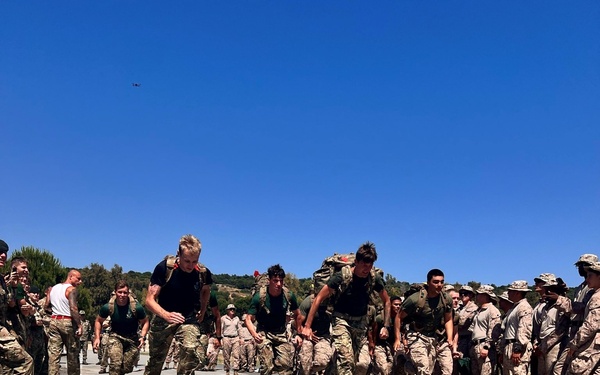 U.S. Marines, British Armed Forces compete during exercise EFES 2024