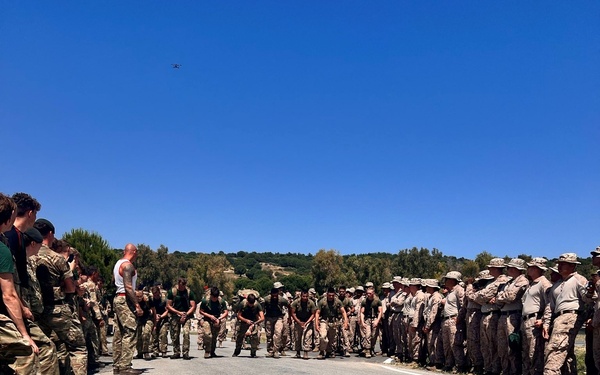 U.S. Marines, British Armed Forces compete during exercise EFES 2024