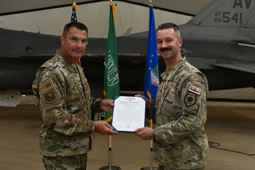 510th FGS Change of Command