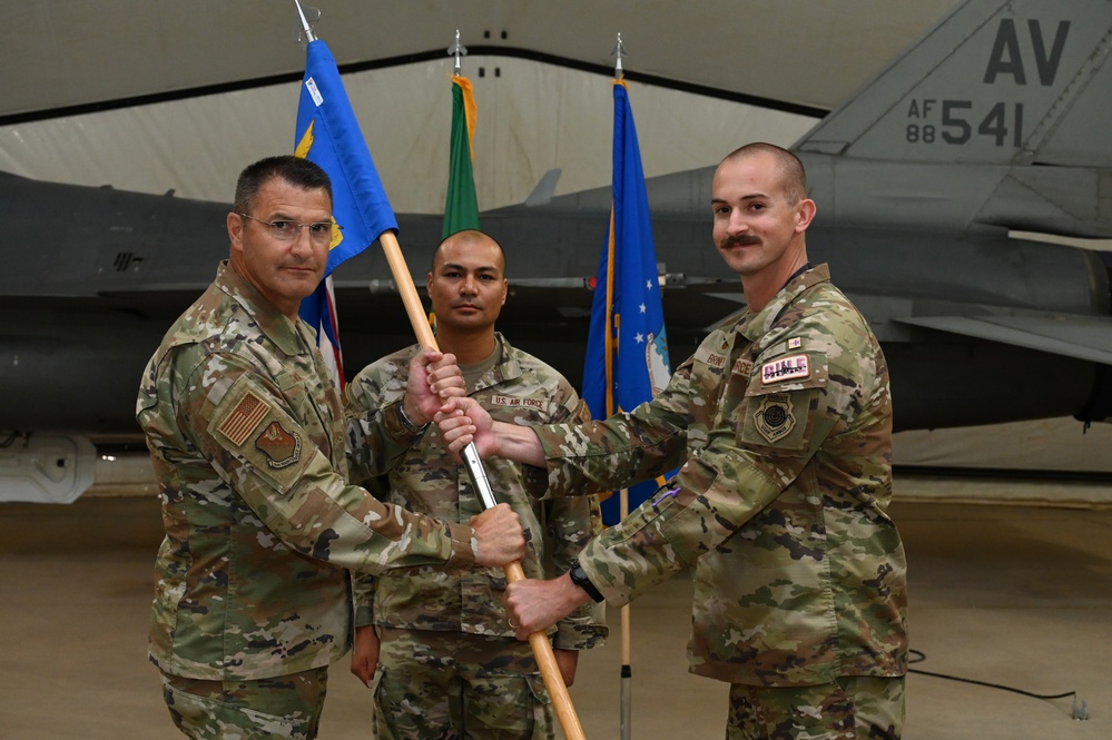 510th FGS Change of Command