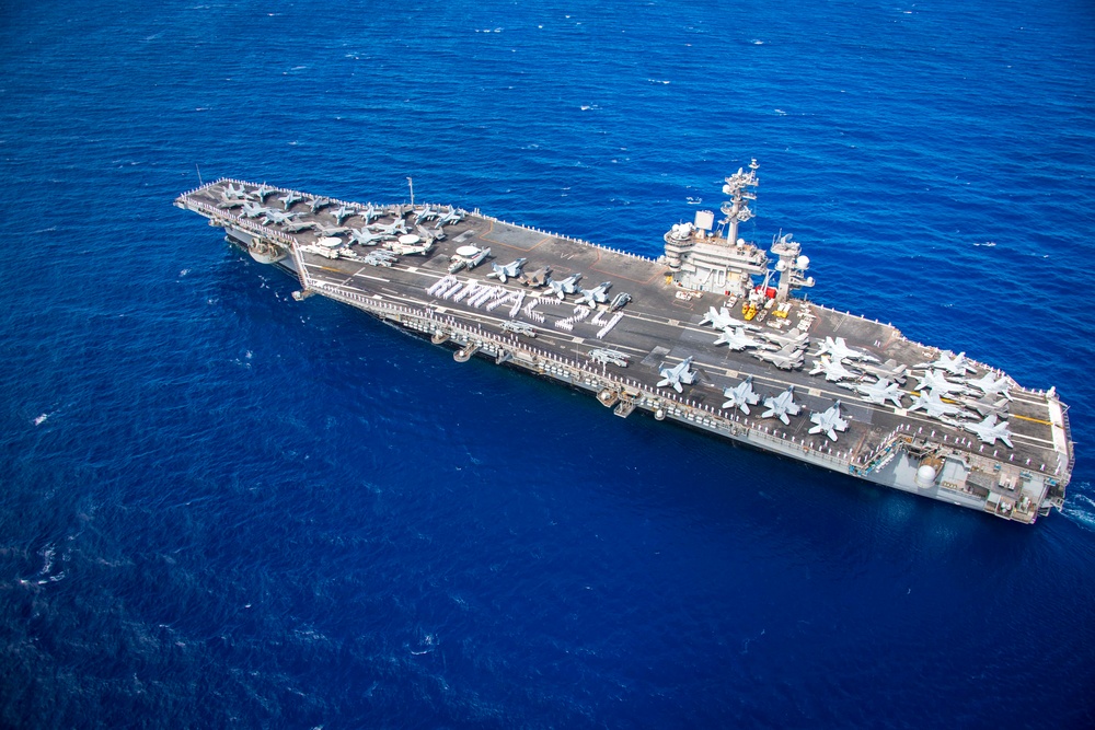 USS Carl Vinson (CVN 70) arrives at Pearl Harbor for RIMPAC 2024