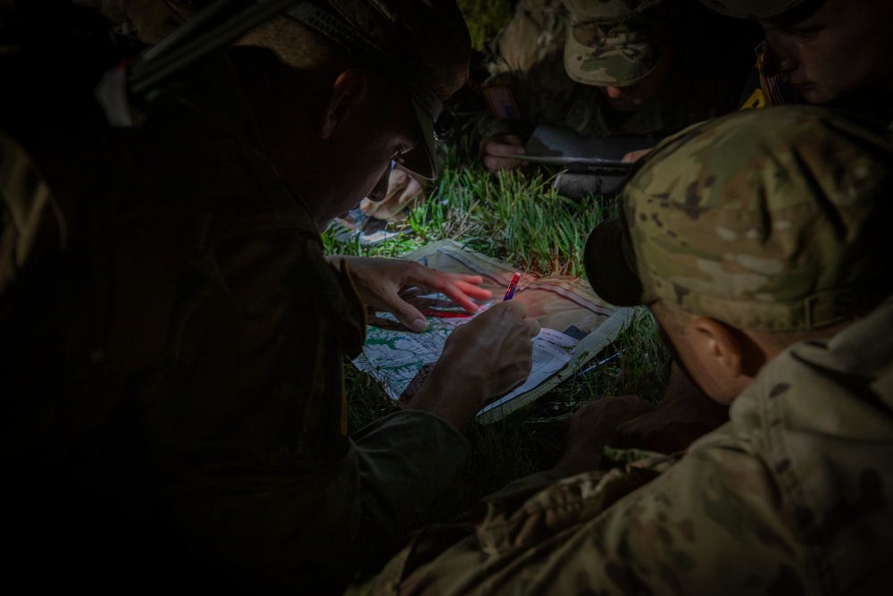 III Armored Corps Best Squad Competition 2024 Land Navigation