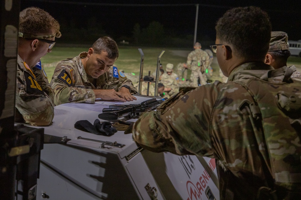 III Armored Corps Best Squad Competition 2024 Land Navigation