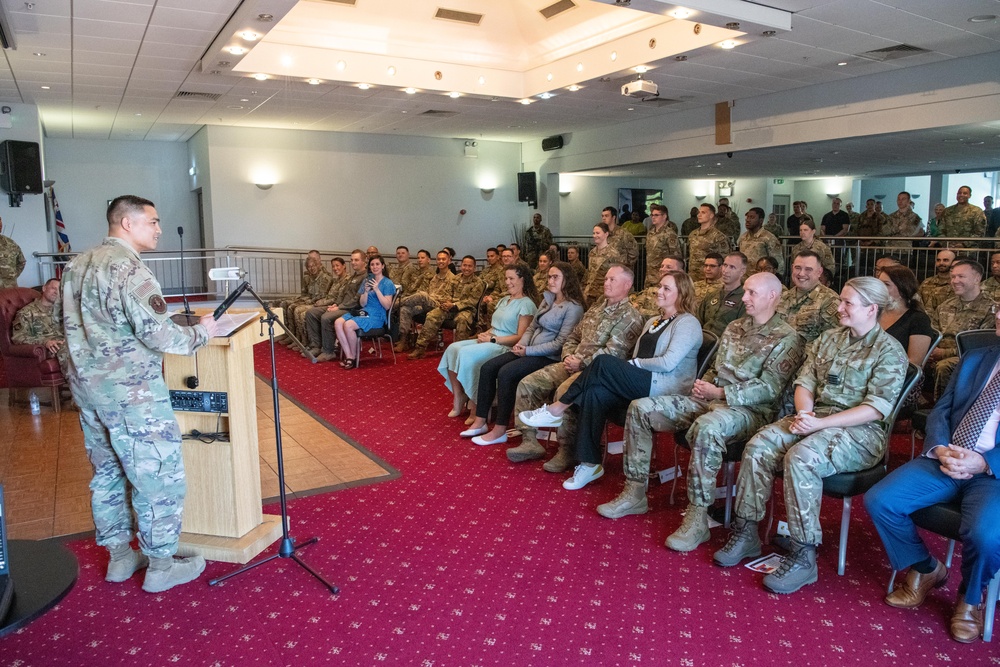 422nd Security Forces Squadron assumption of command