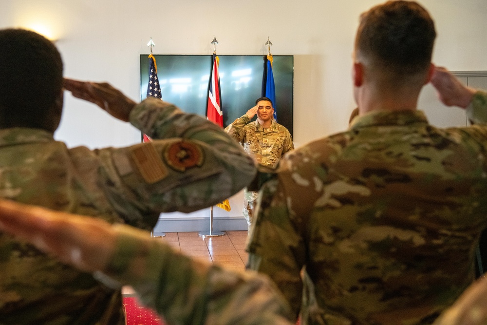 422nd Security Forces Squadron assumption of command