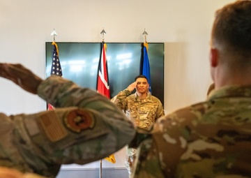 422nd Security Forces Squadron assumption of command