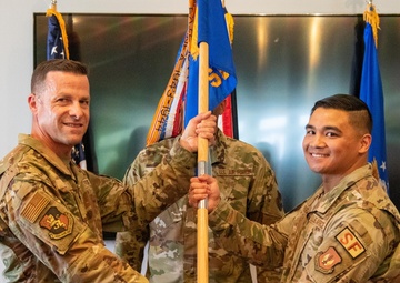 422nd Security Forces Squadron assumption of command