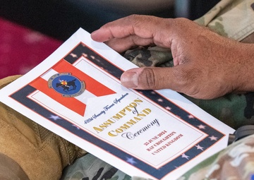 422nd Security Forces Squadron assumption of command