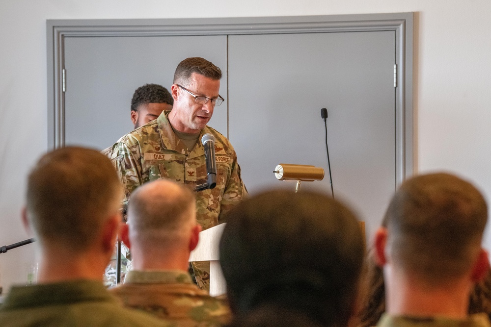 422nd Security Forces Squadron assumption of command