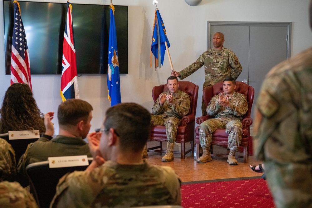 422nd Security Forces Squadron assumption of command