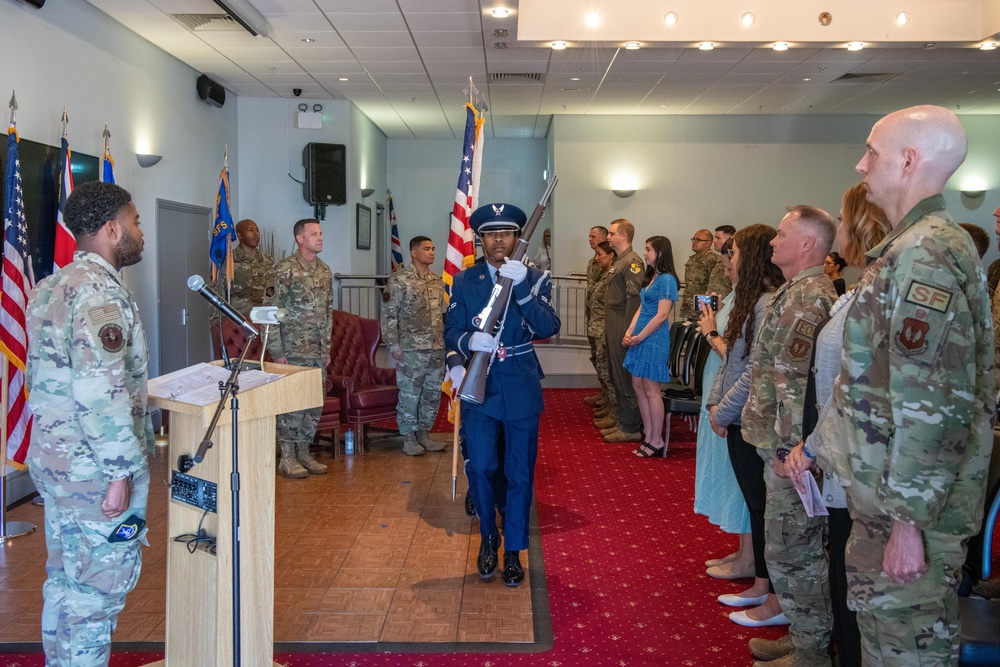 422nd Security Forces Squadron assumption of command
