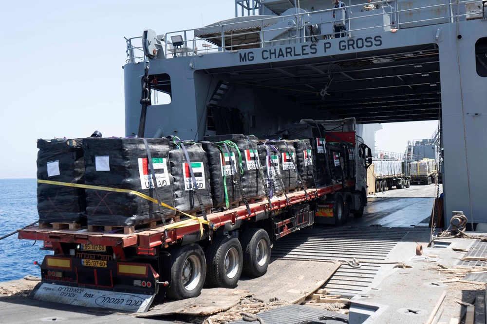 JLOTS Delivers Humanitarian Aid to Gaza