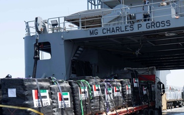 JLOTS Delivers Humanitarian Aid to Gaza