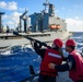 UNREP onboard USS Curtis Wilbur (DDG 54)