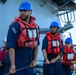 UNREP onboard USS Curtis Wilbur (DDG 54)